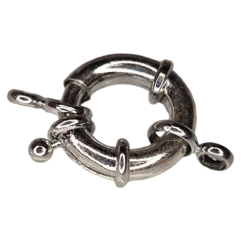 Signoretti clasp, base metal, 21mm