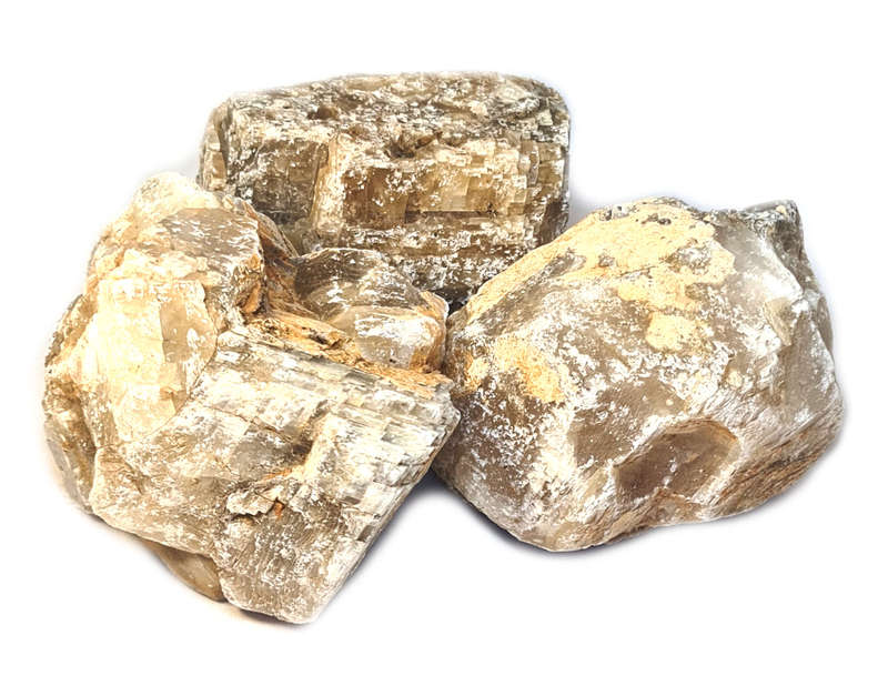 Rough Yellow Calcite, 10-12cm