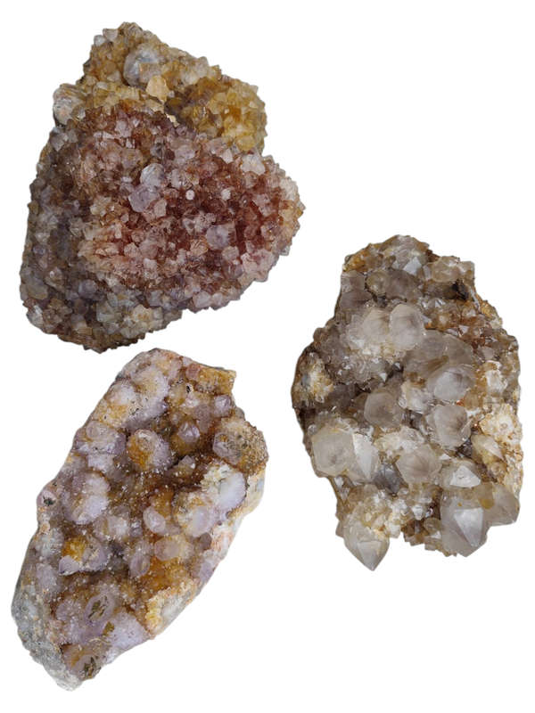 Amethyst and quartz from Boekenhouthoek, hand-sized