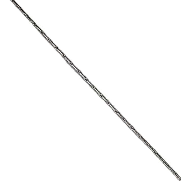 Stainless steel snake chain, 1mm, 1 meter