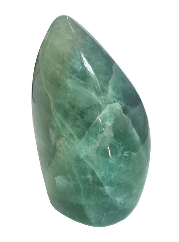 Fluorite carving, 12cm high
