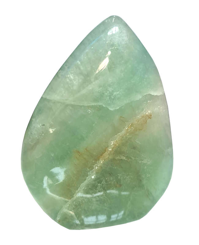 Fluorite carving, 14.5cm high