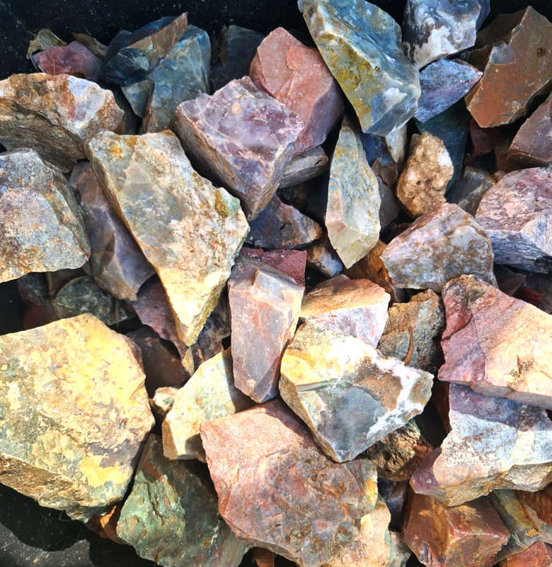 Rough Bloodstone, 4-8cm