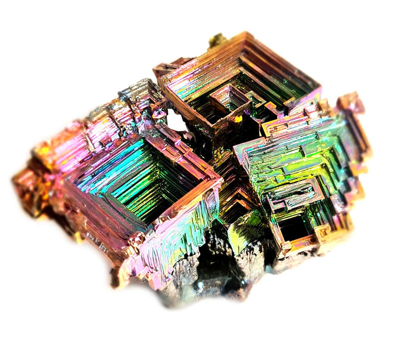Rainbow Bismuth, 80x90x100mm
