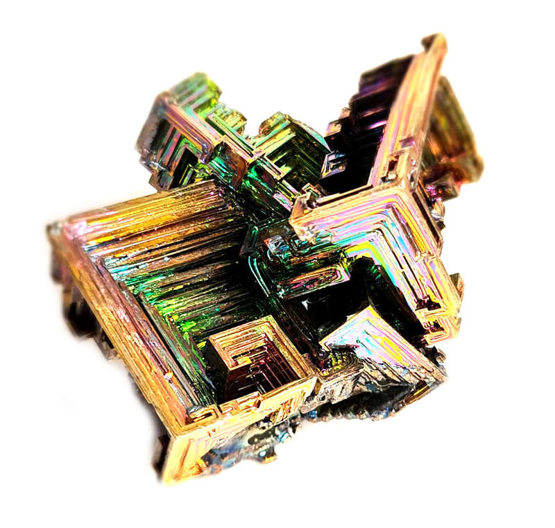 Rainbow Bismuth, 80x70x100mm