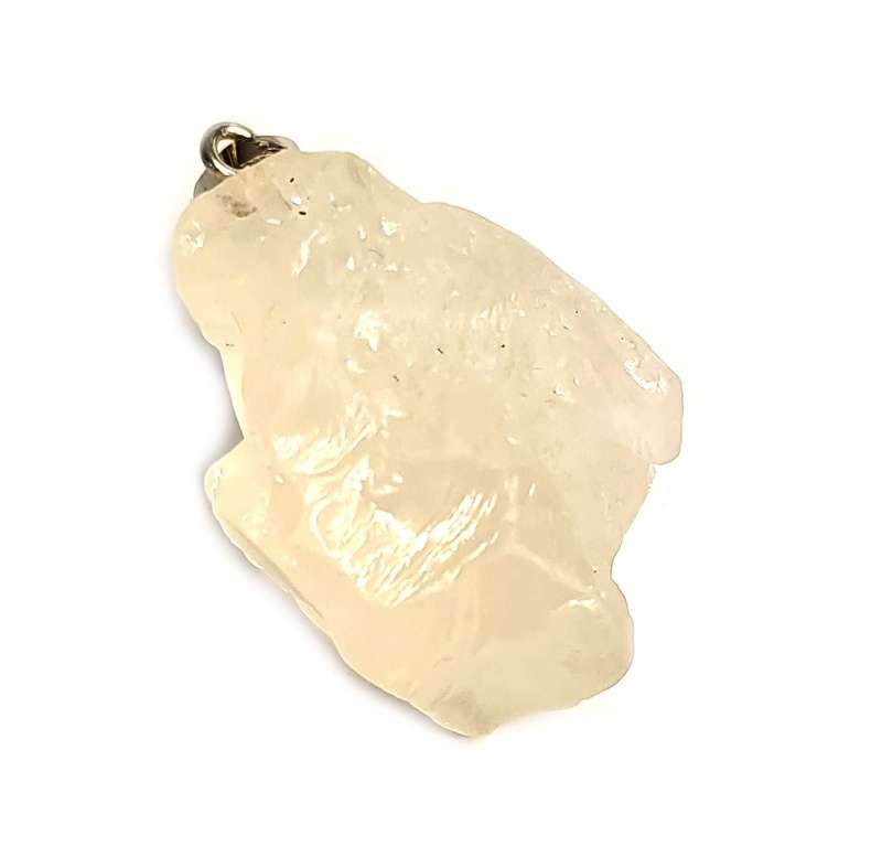 Rough chunk pendant, Quartz, 40-45mm