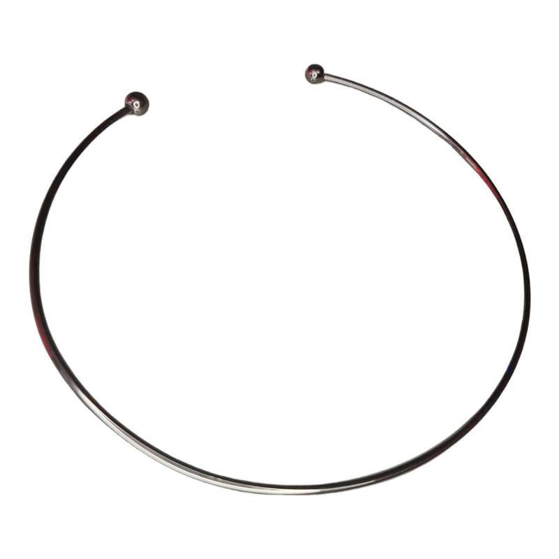 Choker necklace, nickel free, screw-in ends