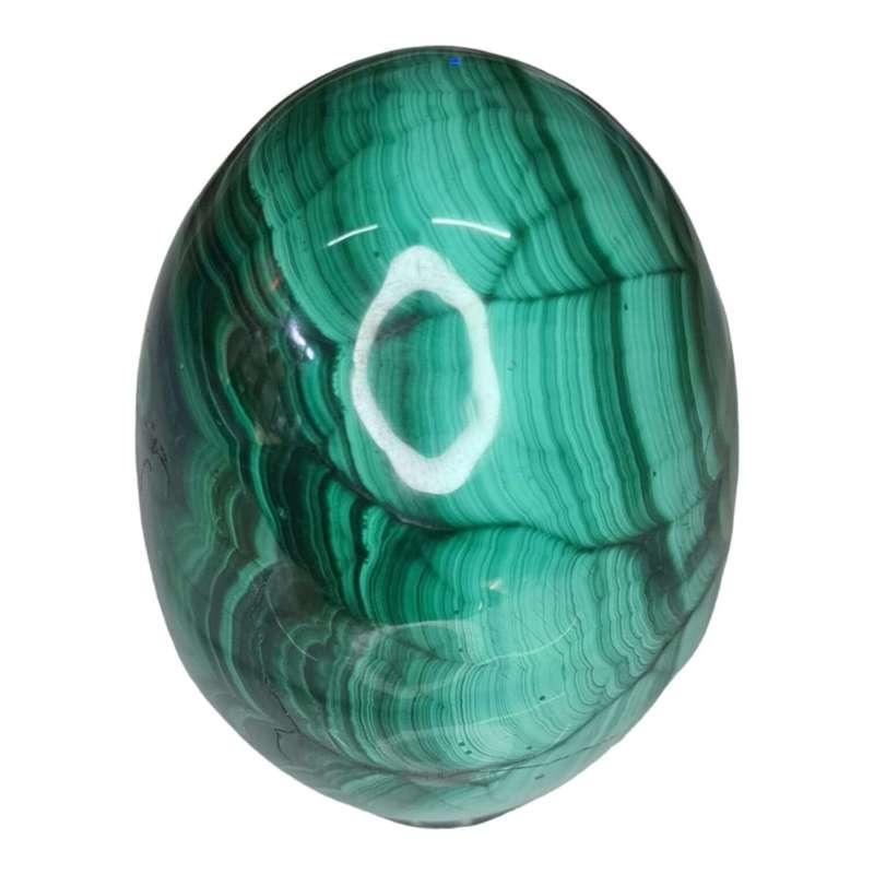 Malachite Egg carving, 58x78mm