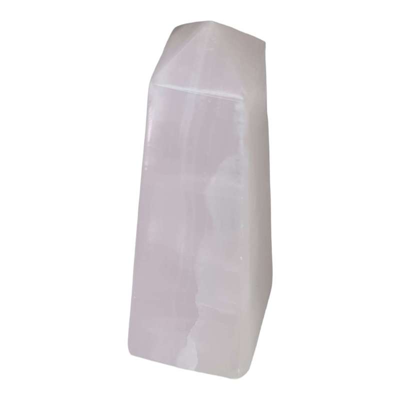 Pink Calcite tower, 9-11cm