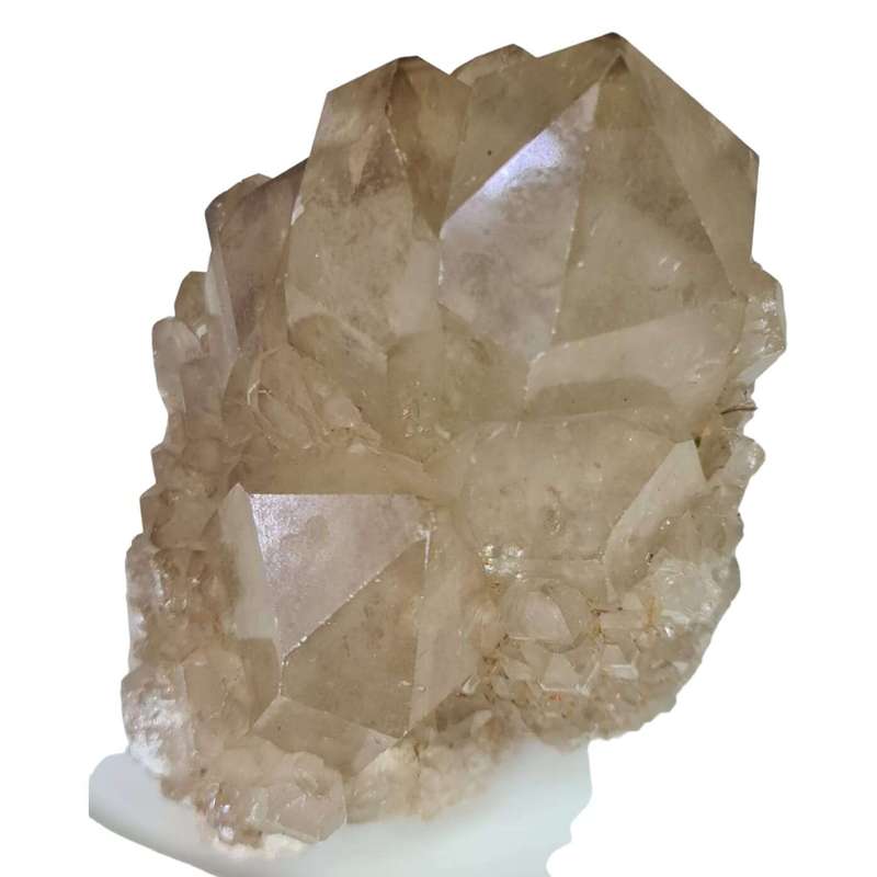 Natural Smoky Quartz cluster, Congo, 120x80x80mm