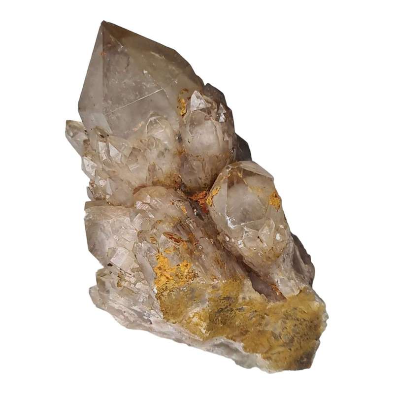 Natural Smoky Quartz cluster, Congo, 110x75x50mm