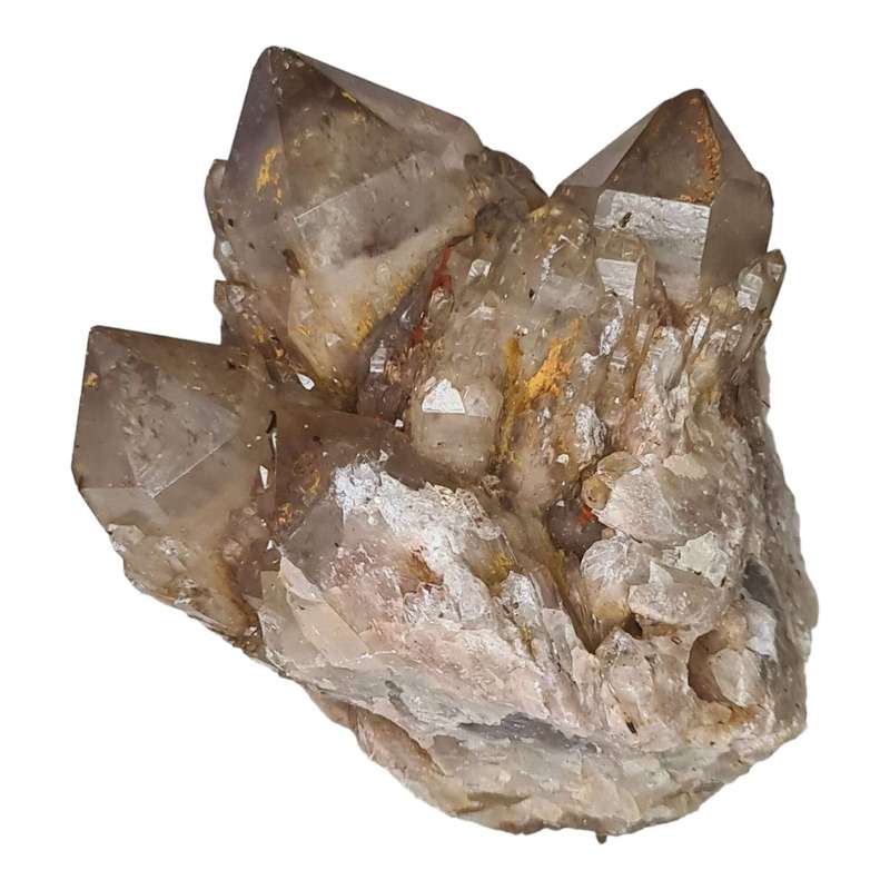 Natural Smoky Quartz cluster, Congo, 120x90x60mm