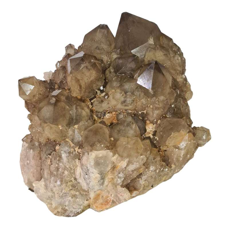Natural Smoky Quartz cluster, Congo, 130x150x120mm