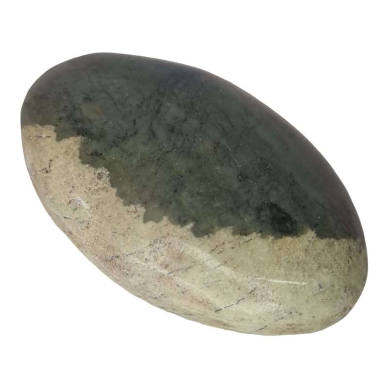 Watermelon Serpentine Jade gallet, 60-70mm