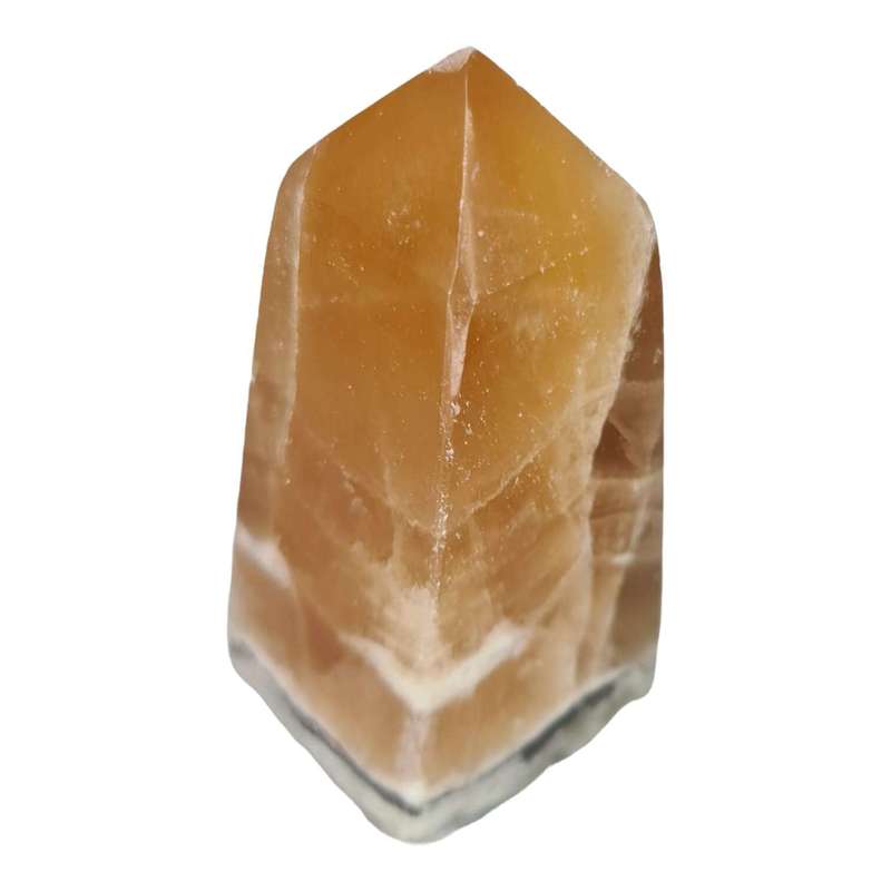 Honey Calcite tower, 90-95mm