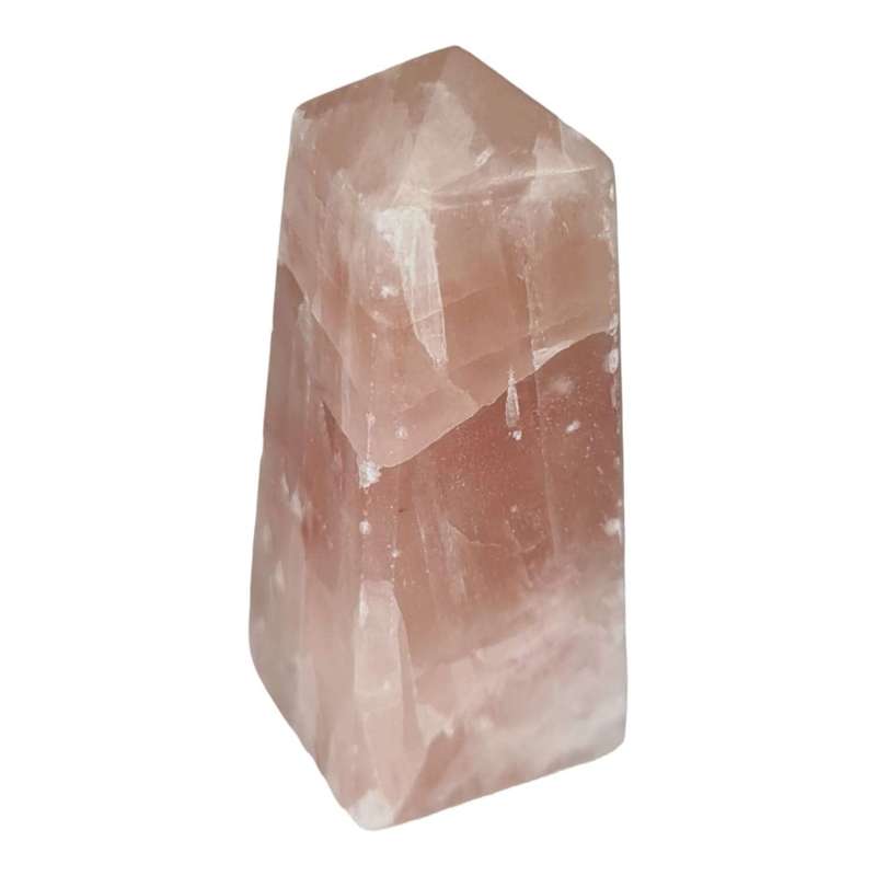 Rose Calcite tower, 65-80mm