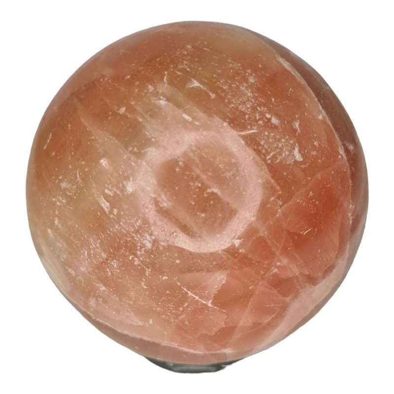 Rose Calcite sphere, 60mm