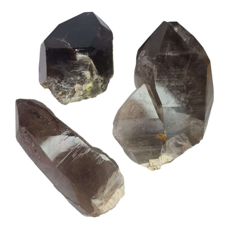 Smoky Quartz crystal, Zomba Malawi, 8-13cm