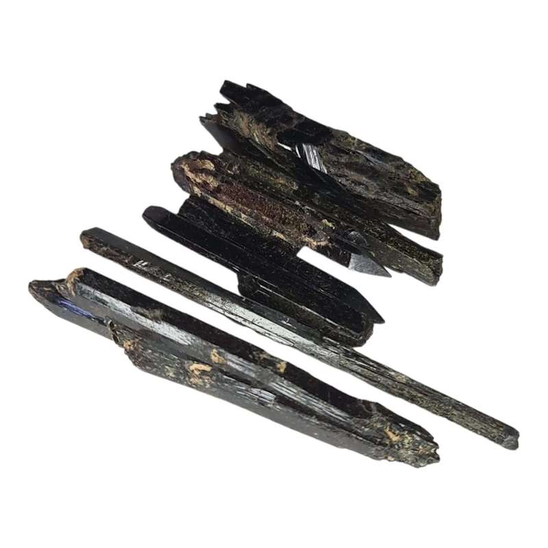 Aegirine slender crystal, 4-7cm, Zomba Malawi