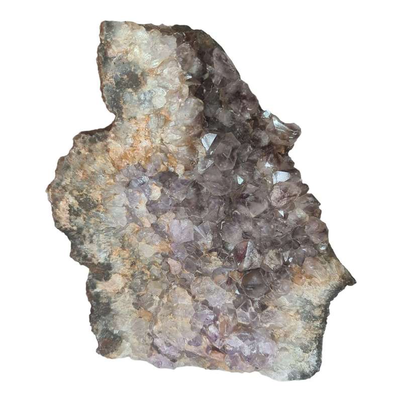 Amethyst cluster, Mozambique, 24x18x5cm