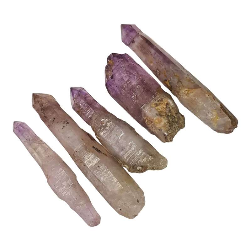 Light Amethyst sceptre crystal, Zimbabwe, 4-8cm