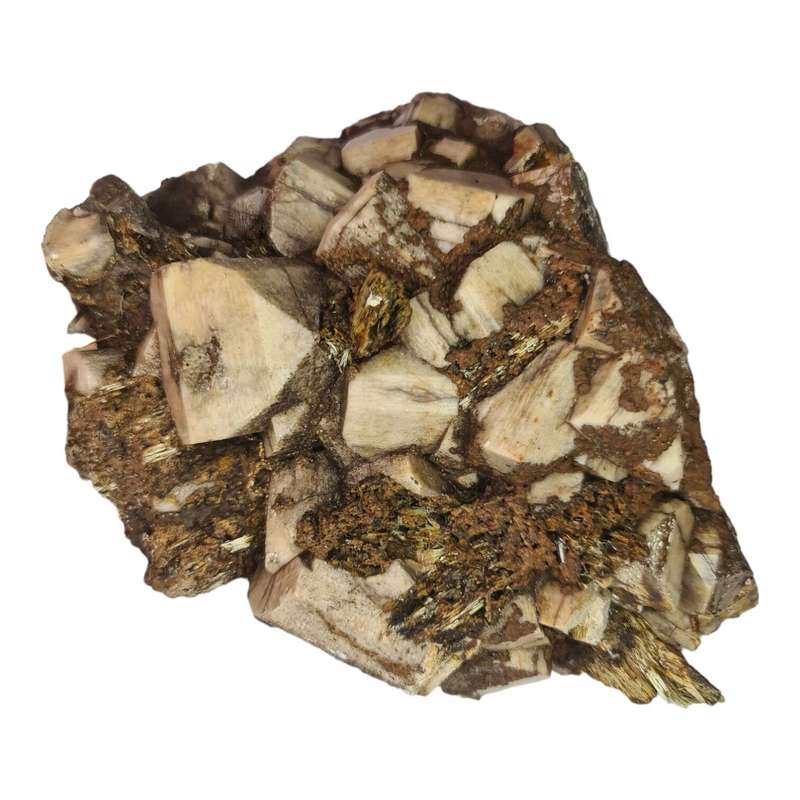 Feldspar w Aegirine specimen, Zomba Malawi, 9x15x13cm