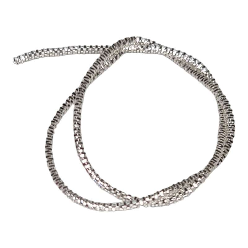 Silver colored gimp, approx 20cm (do not stretch)