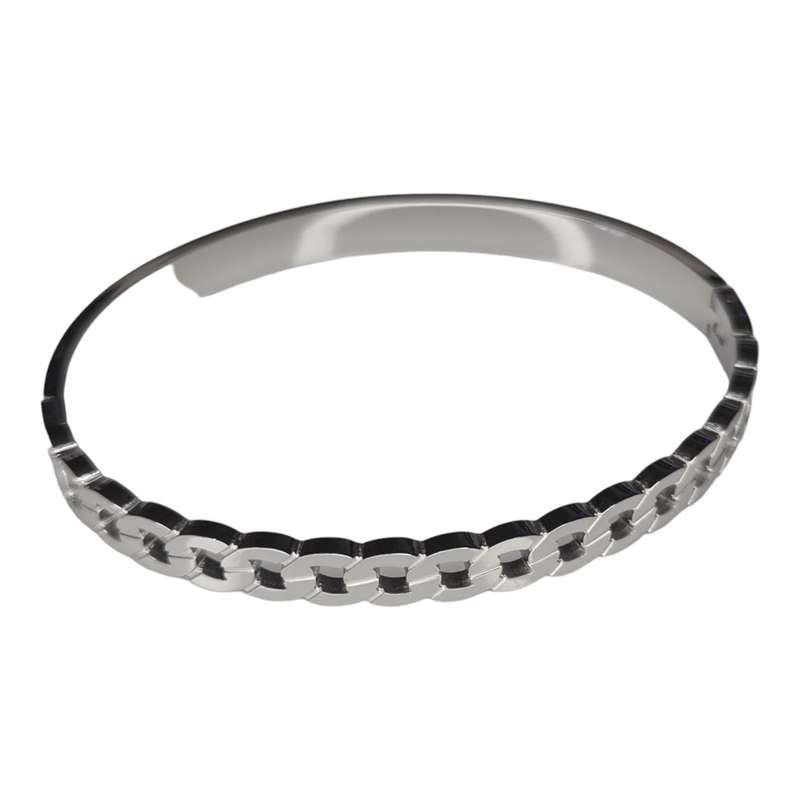 Stainless steel chain design bangle