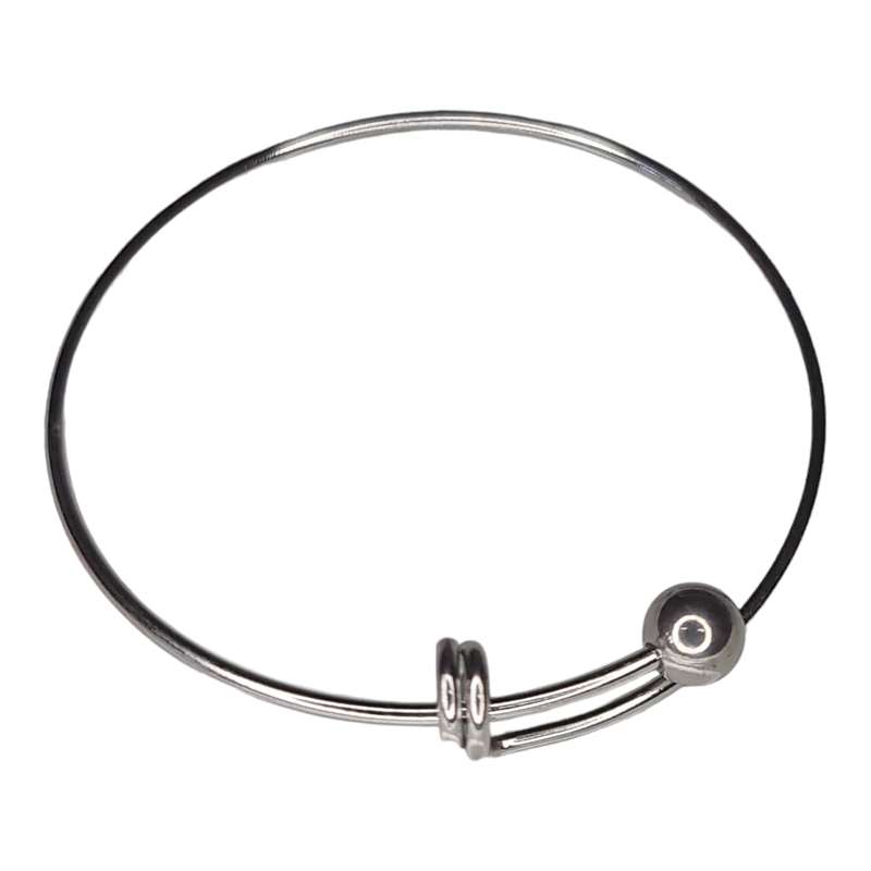 Stainless steel bangle DIY, adjustable