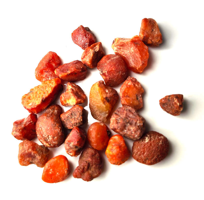 Rough Carnelian, 10-15mm