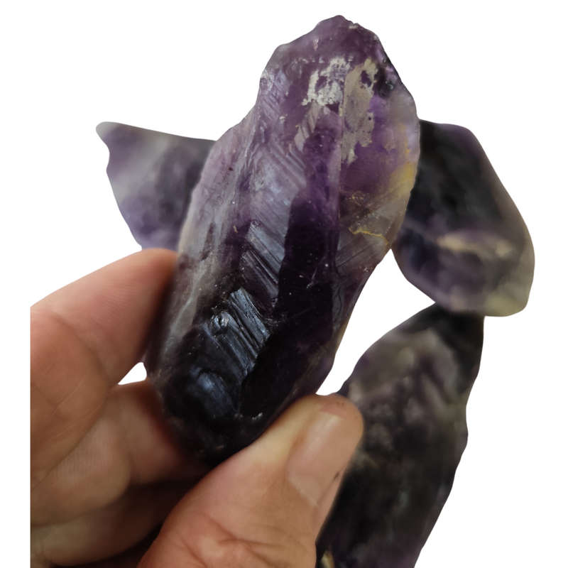 Amethyst dogtooth rough crystal
