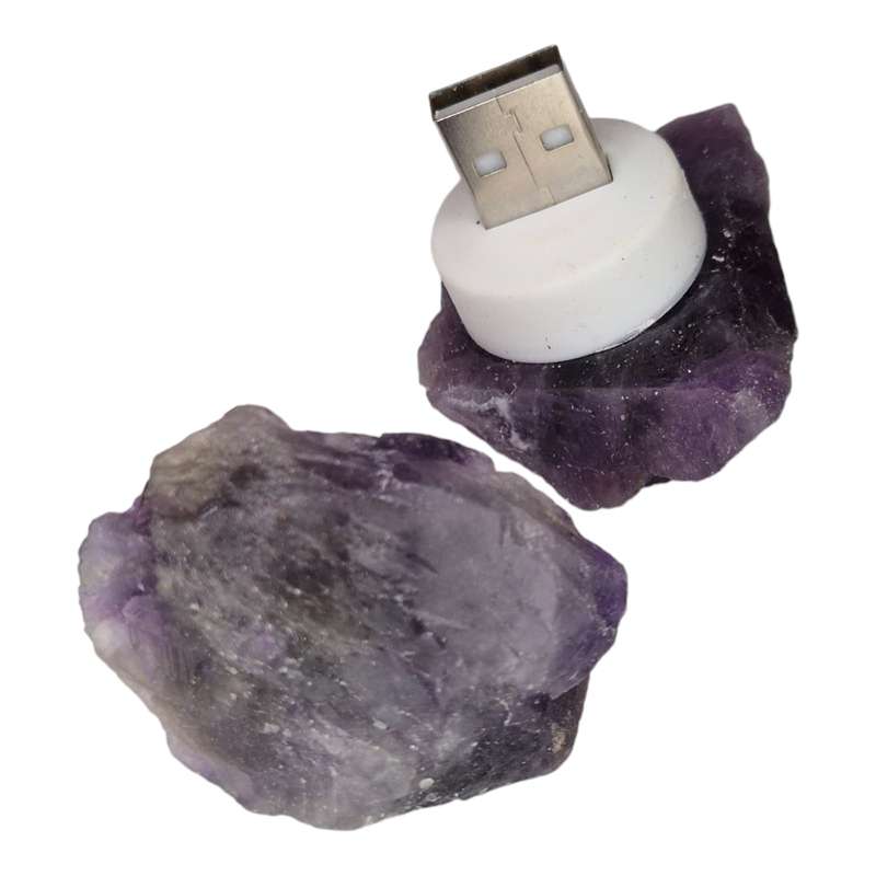 USB night light, Amethyst