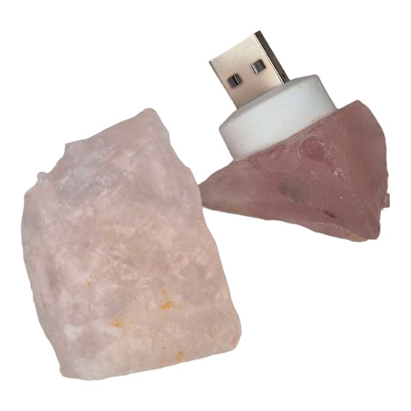 USB night light, Rose Quartz