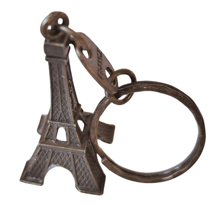 Eiffel tower 4.8 cm keyring bronze