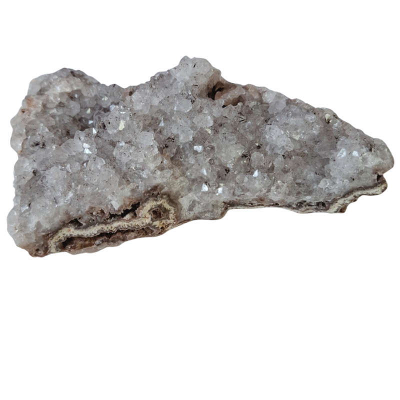Geothite included Quartz, Mozambique