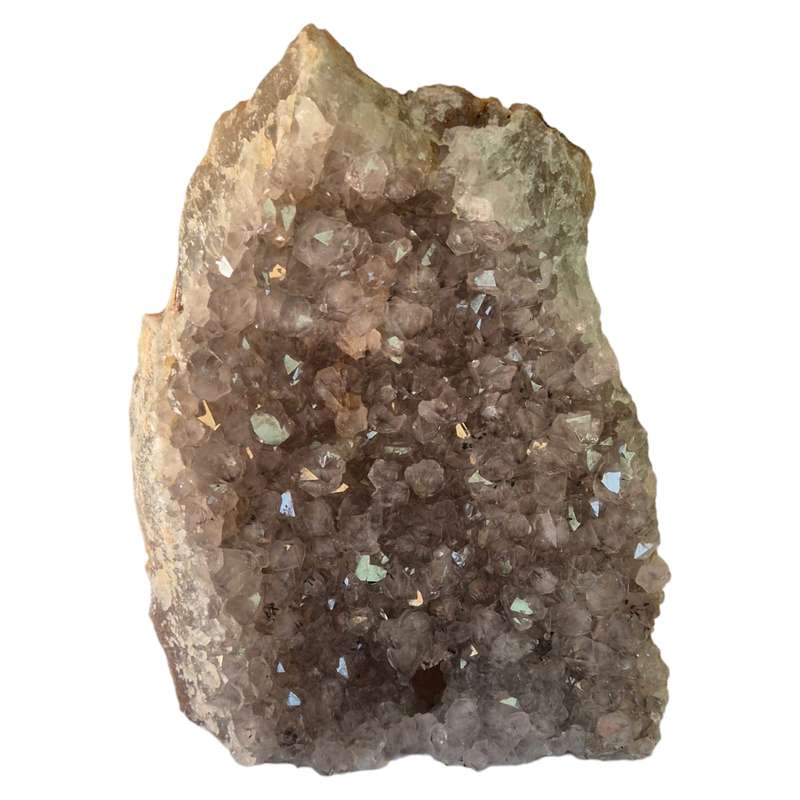 Geothite included Quartz, Mozambique, 23x16x6cm