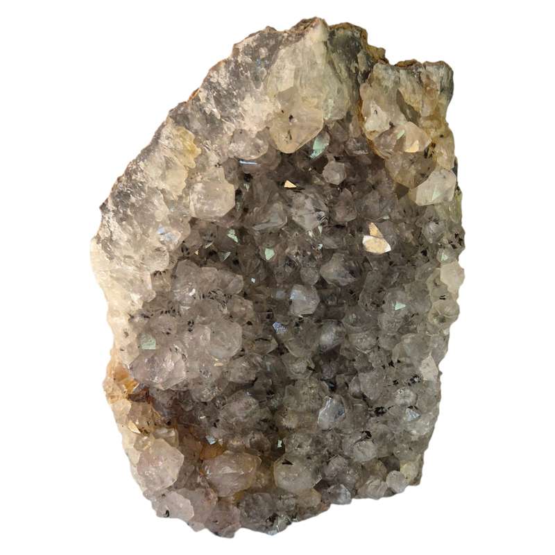 Geothite included Quartz, Mozambique, 18x13x5cm
