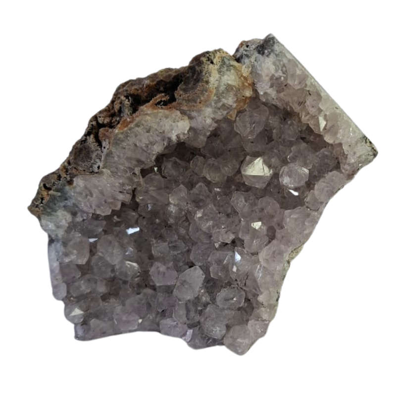 Goethite included Quartz, Mozambique