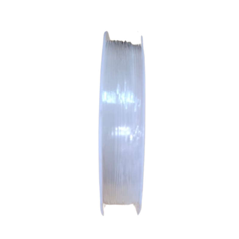 Stretch cord, clear, 0.7mm, 8m