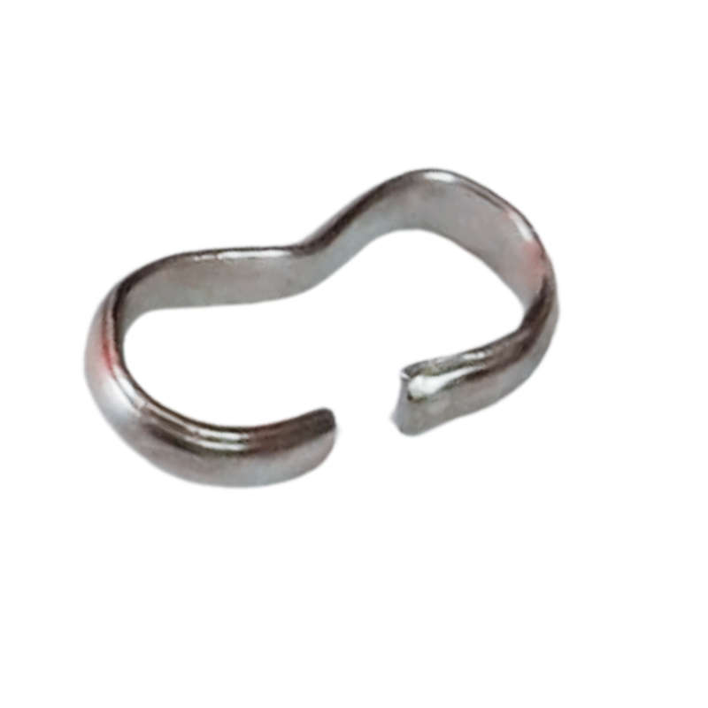Double thread crimp, size 4.5 x 7.5mm, Stainless steel