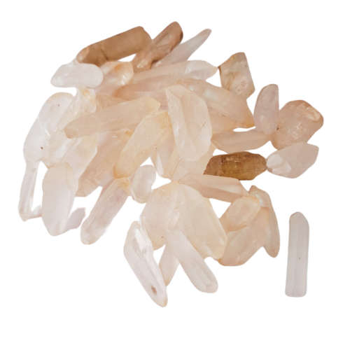 Double Terminated Quartz Crystals, Zambian, 1-3cm