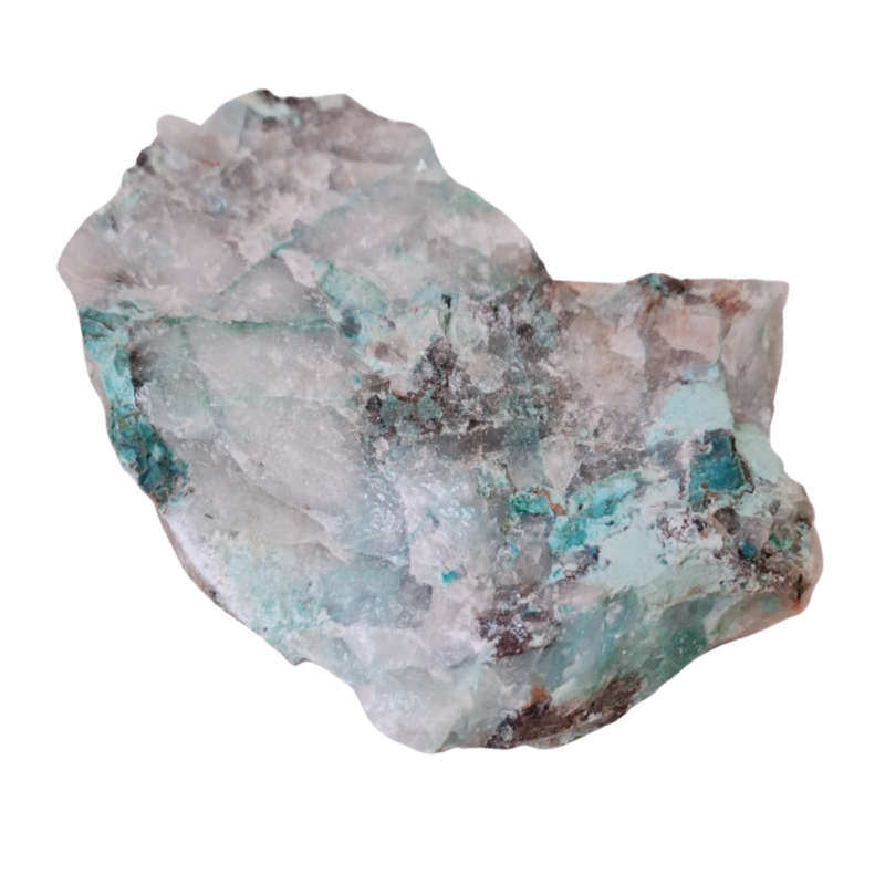 Ajoite/chrysocolla rough from Musina, 3.5-8cm