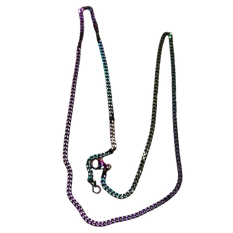 Colourful Stainless-steel chain, 0.02 x 45cm