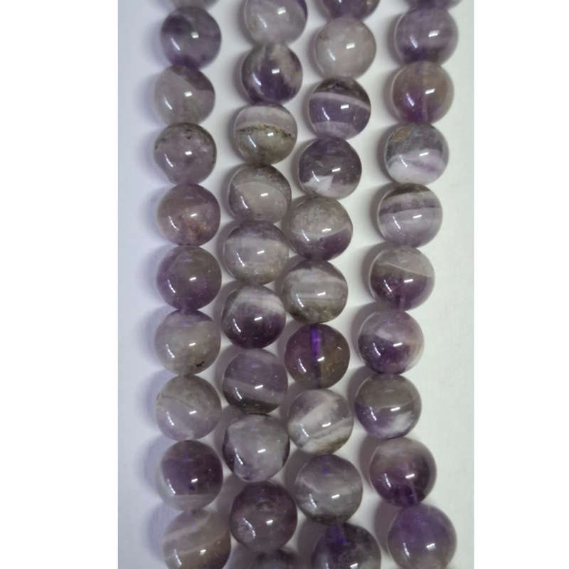 Dreamy Amethyst bead string, 7.5mm, 40cm