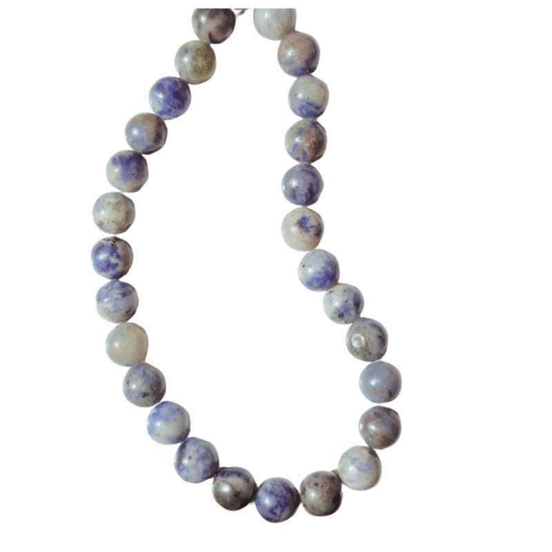 Denim Sodalite bead string, 8mm, 38cm