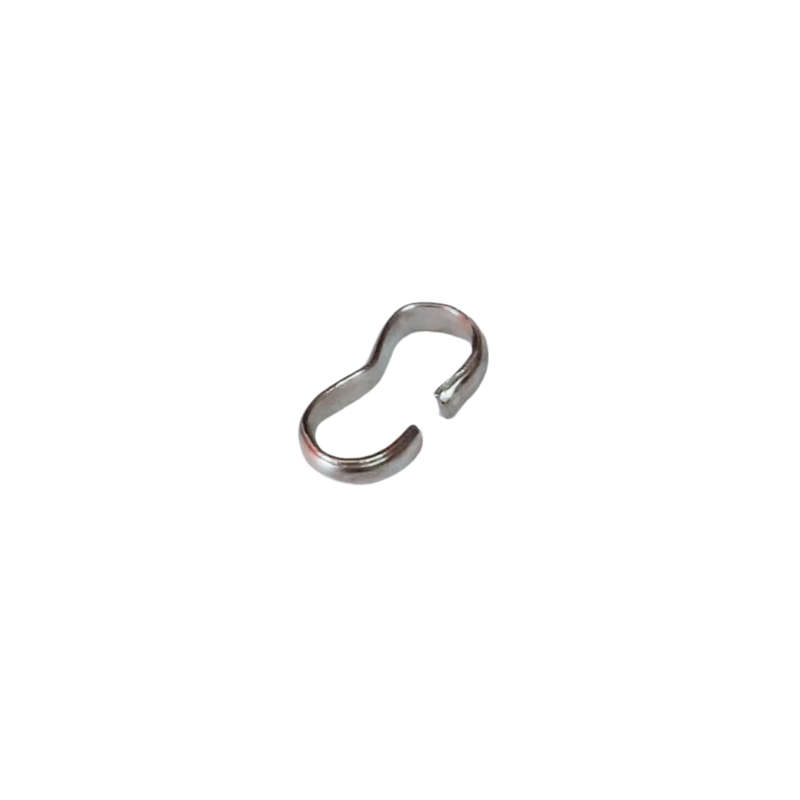 Double thread crimp, size 4.5 x 7.5mm, Stainless steel