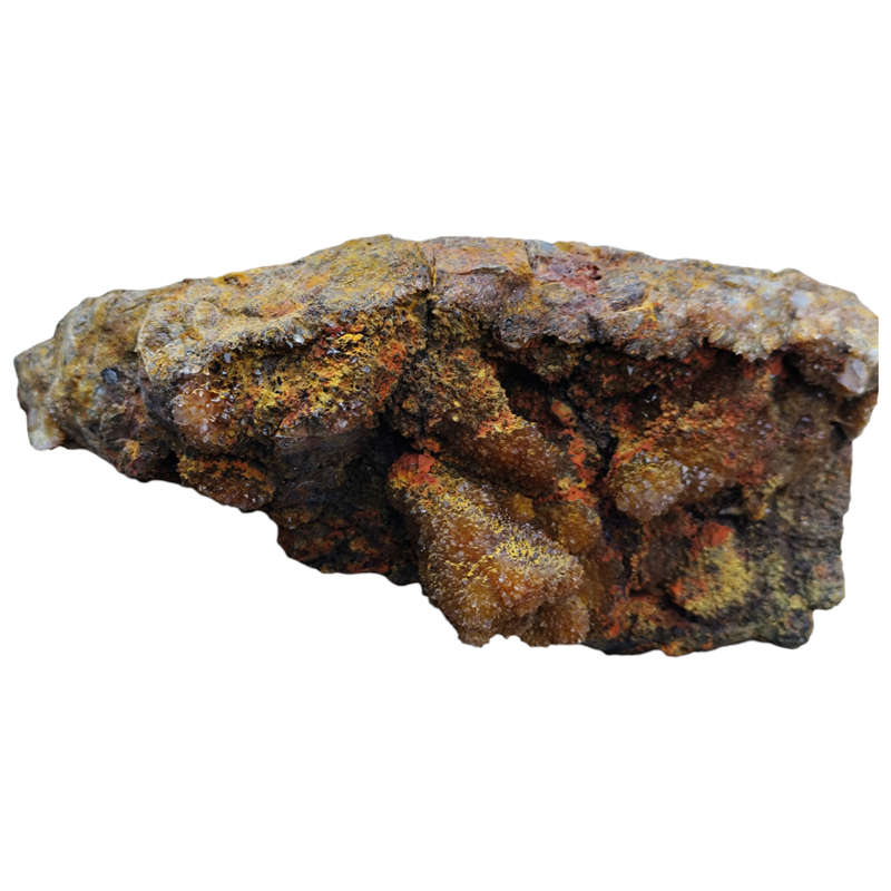 Drusy yellow Quartz, Boekenhouthoek,
