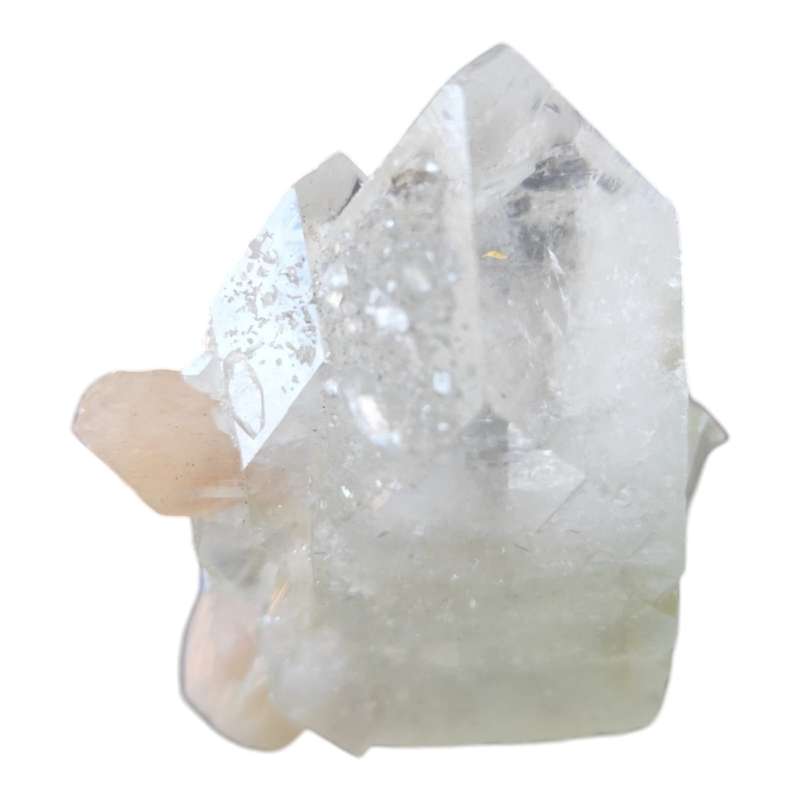 Apophylite with Stilbite, India (6 x 4x 2cm)