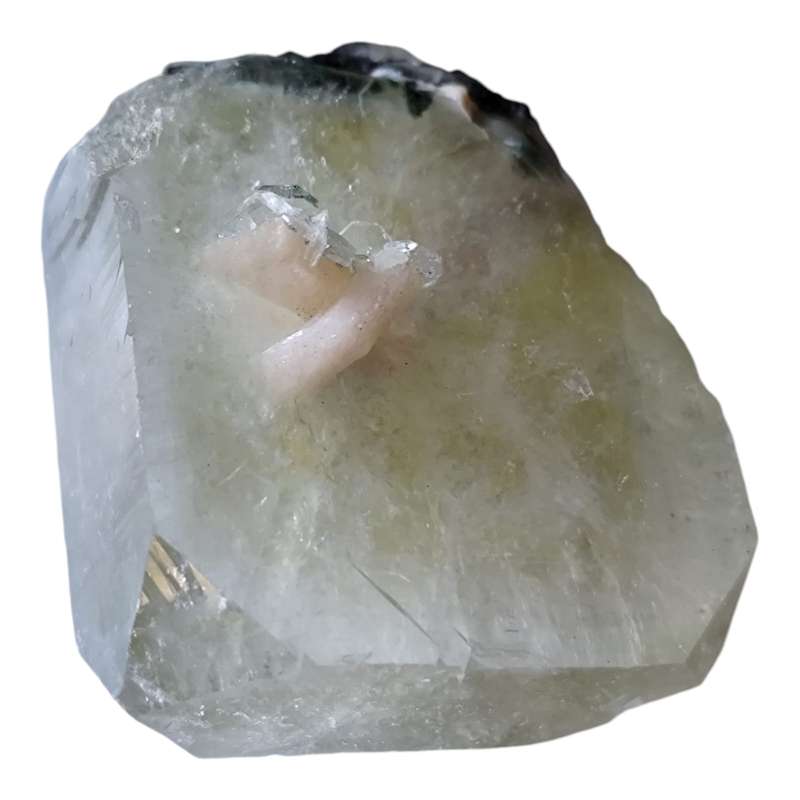Apophylite with Stilbite, India (5.5 x 7.5 x 6.1cm)