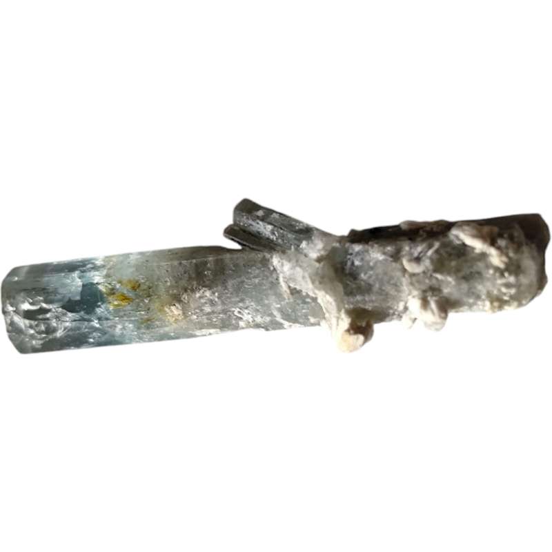 Aquamarine with Feldspar, Erongo Mountains, 1cm-4.2cm